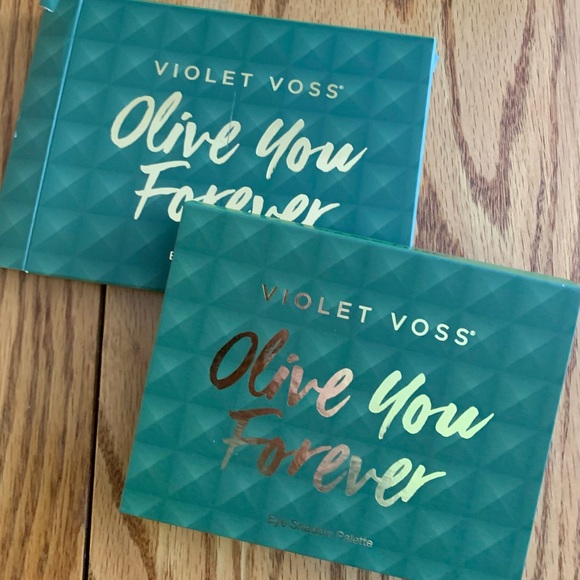 VIOLET VOSS OLIVE YOU FOREVER EYESHADOW PALETTE 12 BOLD SHADES BRAND NEW IN BOX - Picture 3 of 16